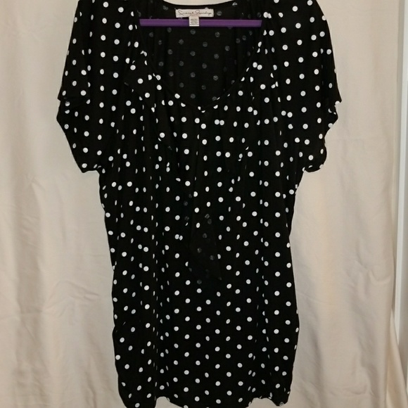 French Laundry Tops - Polka dot top